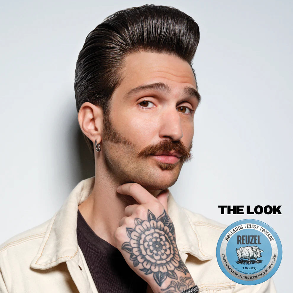 REUZEL Blue Pomade Strong Hold Water Soluble 95g