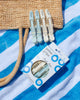 Framar Beach Bum Gator Grip Hair Clips 4pk
