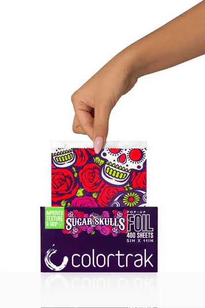 Colortrak Sugar Skulls Pop-Up Foil 127 x 280mm (5x11) 400 sheets - Limited Edition