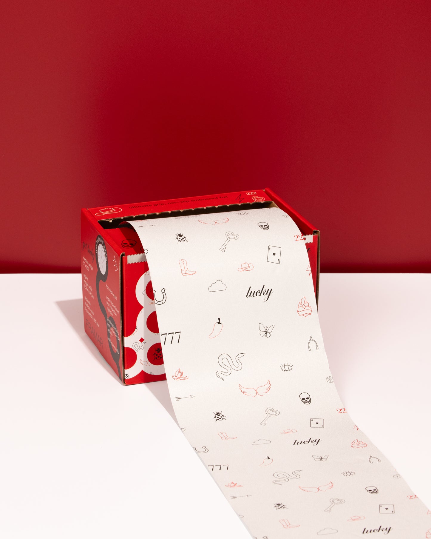 Framar Get Lucky Embossed Roll Foil 97.5m (320ft) - Limited Edition
