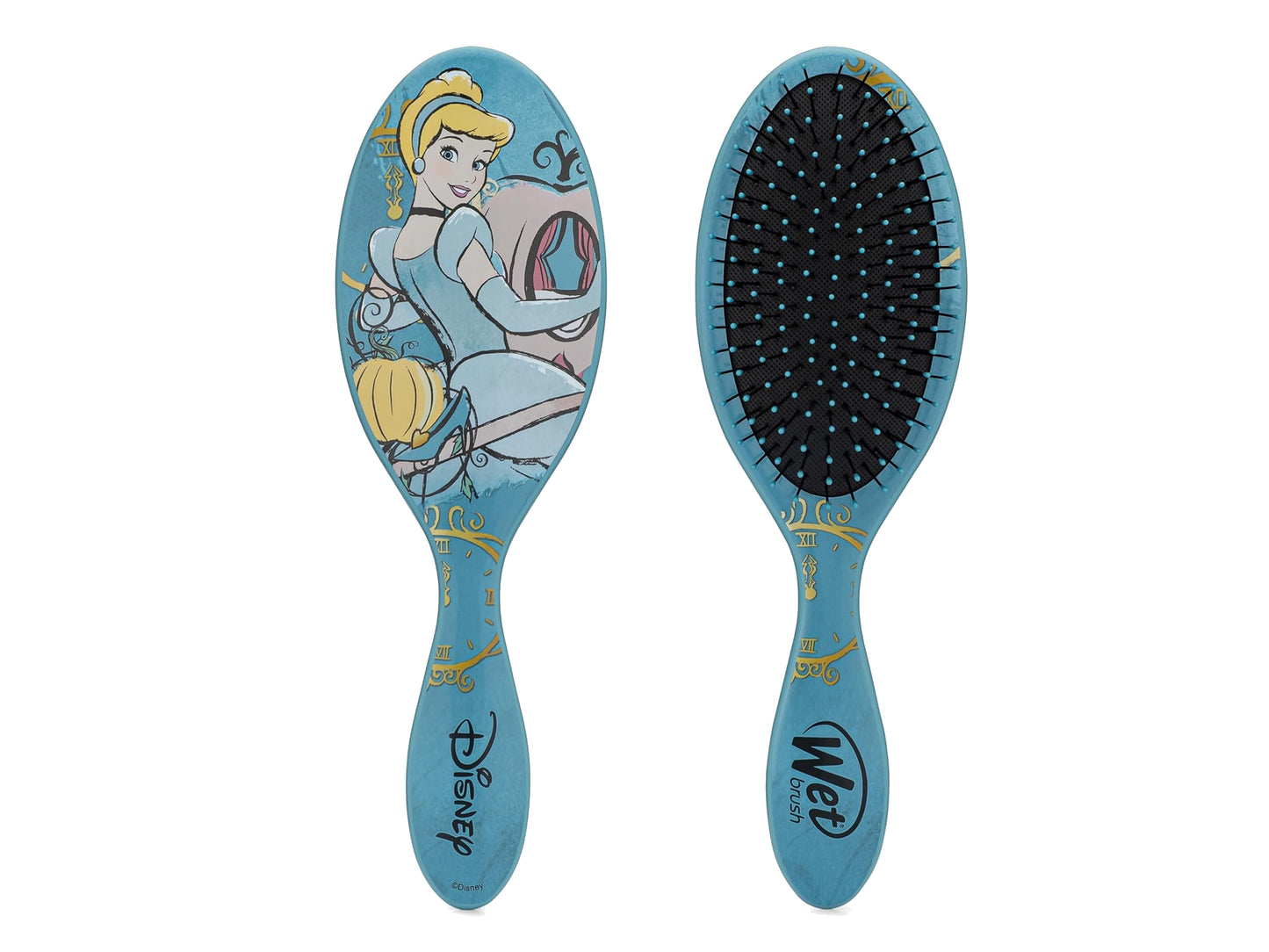 Wet Brush Original Detangler Brush - Disney Princess Cinderella, Wet Brush Detangler Brush For Use On Wet Or Dry Hair, Not For Use With Hair Dryer