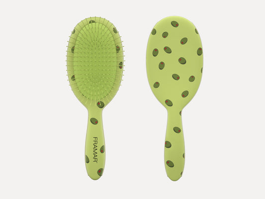 Framar Extra Dirty Detangle Hair Brush - Extra Olives