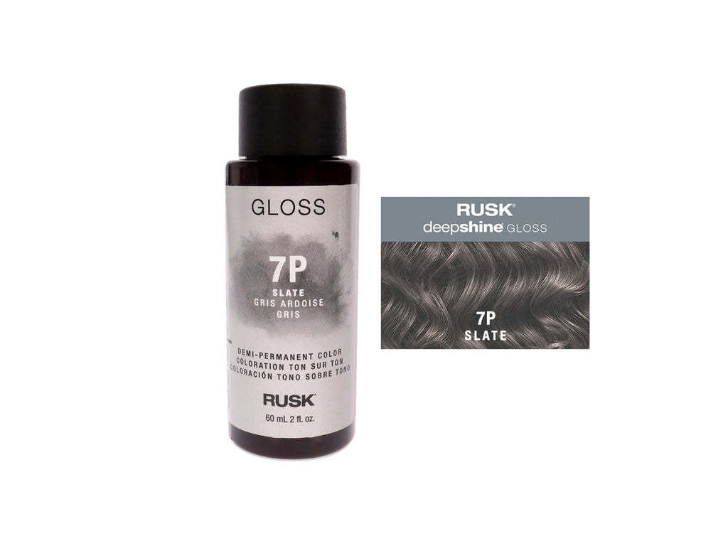 Rusk Deepshine Gloss Demi-Permanent Colour 60ml - 7P Slate