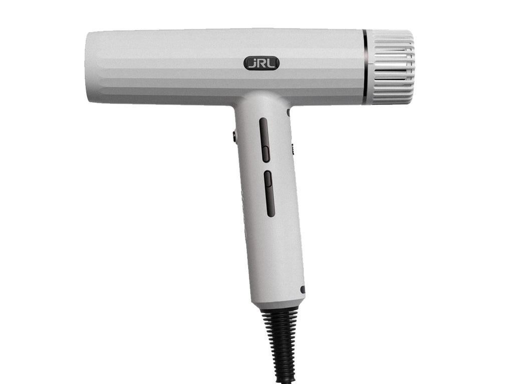 JRL 2020H Forte Pro Hair Dryer - Ghost White, JRL Hair Drier, Forte Pro Hairdryer Is Powerful & Fast With Brushless Motor Speeds Up To 100,00 RPM, 2,150W Hair Dryer, JRL Hair Dryer With 3 Temp & 3 Speed Settings, Auto Cleaning And Washable Filter To Extend Hair Dryer Life, JRL Dryer Includes 2 Nozzles + Diffuser + Cleaning Brush, JRL Stockist NZ, JRL USA, JRL Australia, NZ Salon And Barber Supplies, NZ Barber And Hairdressing Tools