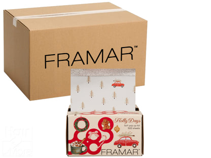 Framar Holi-Yay Pop Up Foil (500ct) 127 x 280mm (5x11) (12pc CARTON)