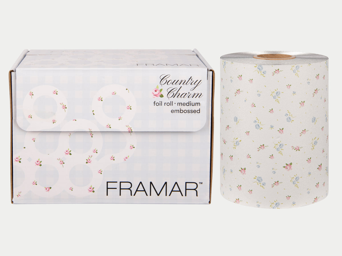 Framar Country Charm Embossed Roll Foil 97.5m (320ft) - Limited Edition (12pc CARTON)