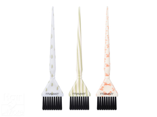 Framar Holly Days Triple Threat Colour Brush Set 3pc