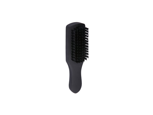 L3vel3 Soft Club Brush, Barber Soft Club Fade Brush, Firm But Gentle Bristle Barber Fade Brush With Rubberized Coated Wood Handle