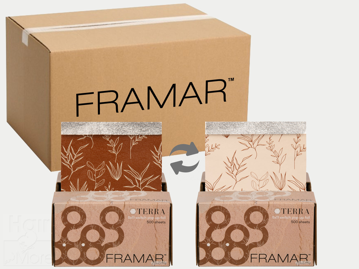 Framar Terra Pop Up Foil (500ct) 127 x 280mm (5x11) (12pc CARTON)