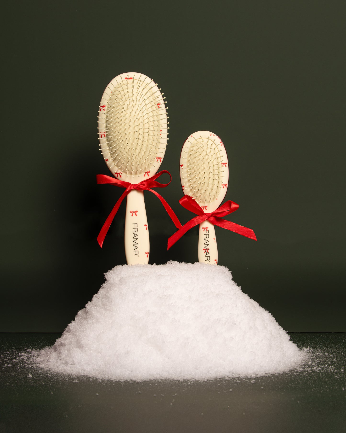 Framar Holiday Brush Duo - 2pc Detangle Hair Brush Set