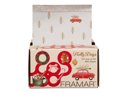 Framar Holi-Yay Pop Up Foil (500ct) 127 x 280mm (5x11) (12pc CARTON)