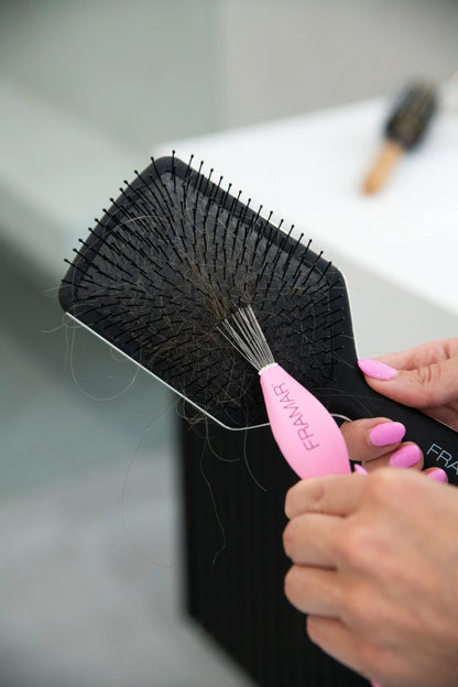 Framar Hair Brush Cleaner - Pink