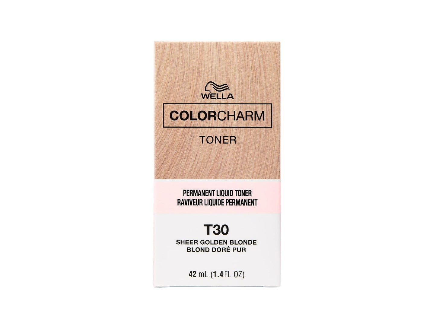 Wella Color Charm T30 Sheer Golden Blonde Permanent Toner For Pre-Lightened Hair 42ml, Wella Permanent Toner For Light Golden Blonde Hair, Sheer Gold Toner For Natural Looking Golden  Blonde Hair, Toner For Hair, Mix Wella T30 With T05 For A Rose Gold Toner, Wella Color Charm Toners NZ, NZ Professional Hairdressing Supplies, NZ Salon Supplies, Blonde Hair NZ