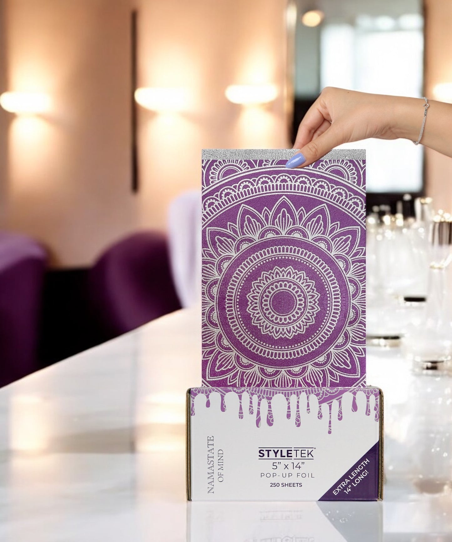 Styletek Namastate of Mind Pop-Up Foil, Extra Long 127 x 355mm (5x14) - 250 Sheets