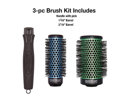 Olivia Garden MultiBrush 3pc Kit