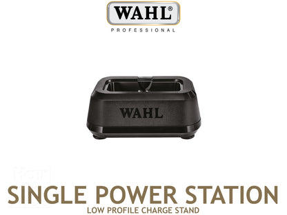 Wahl Professional Single Power Station With 4 Interchangeable Inserts, Wahl Single Charging Station With Inserts for Clippers + Detailer + Vanish Shaver + Hi.Viz & More, Official Wahl Stockist NZ, Wahl AU/NZ Stockist, Professional Barber Tools And Supplies NZ, NZ Hair and Barber Supplies, Barber Supplies, Clipper