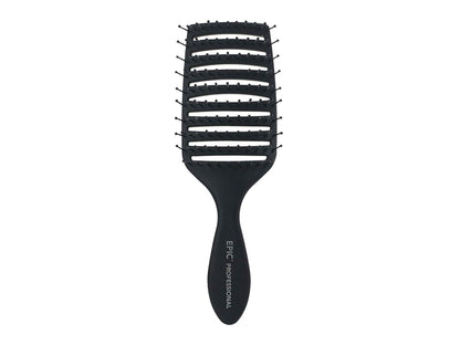 Wet Brush EPIC Professional Vent Brush Quick Dry - Black, Wet Brush Vent Brush For Use On Wet Or Dry Hair, Wet Brush Professional Blow Drying Vent Brush Heat Resistant, Black Vent Brush, Wet Brush Pro, Wet Brush NZ, NZ Salon Supplies, NZ Hair And Beauty Supplies