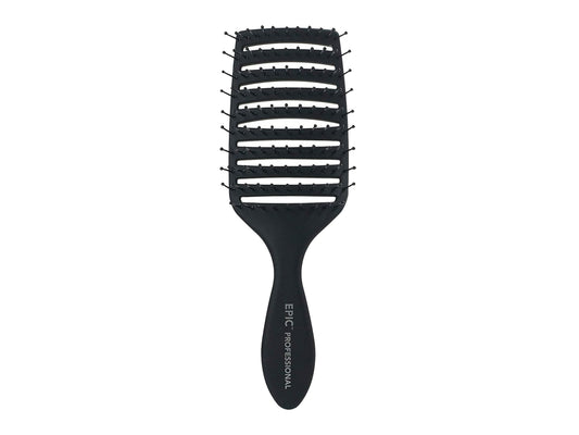 Wet Brush EPIC Professional Vent Brush Quick Dry - Black, Wet Brush Vent Brush For Use On Wet Or Dry Hair, Wet Brush Professional Blow Drying Vent Brush Heat Resistant, Black Vent Brush, Wet Brush Pro, Wet Brush NZ, NZ Salon Supplies, NZ Hair And Beauty Supplies