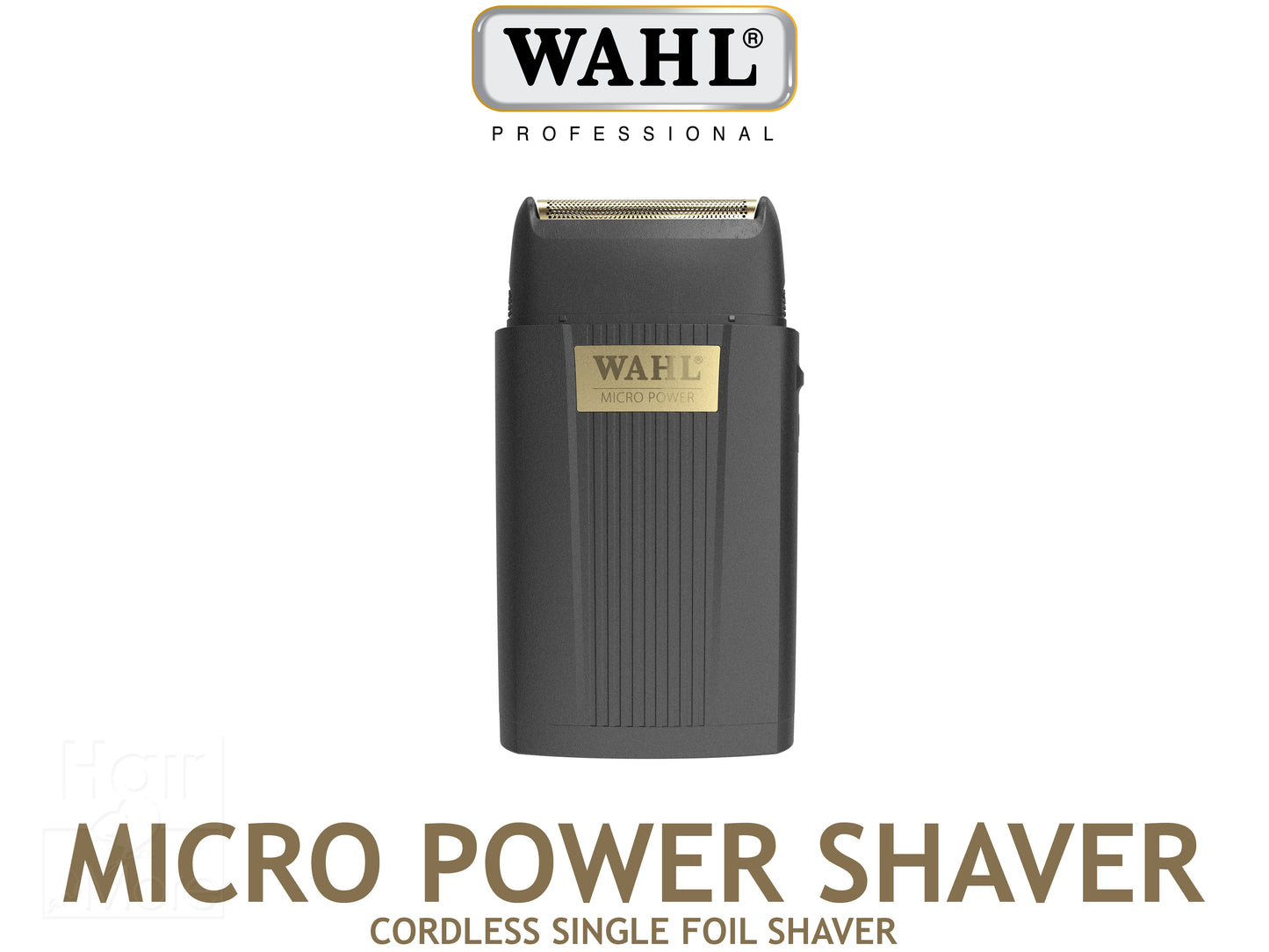 Wahl Professional Micro Power Shaver Cordless Single Foil Shaver, Wahl Micro Power Shaver Super Close Finish, Foil Shaver With One Foil, Foil Shaver For A Smooth Finish, Official Wahl Stockist NZ, Wahl AU/NZ Stockist, Professional Barber Tools And Supplies NZ, NZ Hair and Barber Supplies, Barber Supplies, Clipper