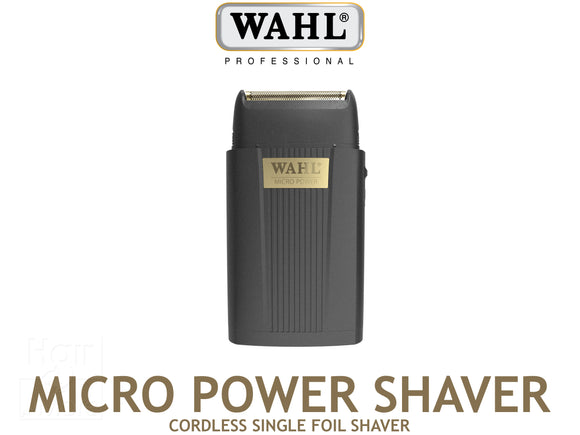 Wahl Professional Micro Power Finishing Tool - Cordless Single Foil Shaver