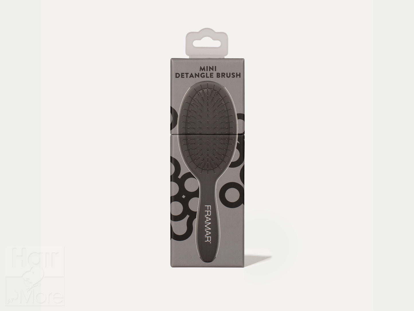 Framar Mini Detangle Hair Brush - Black