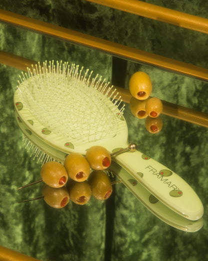 Framar Extra Dirty Detangle Hair Brush - Extra Olives