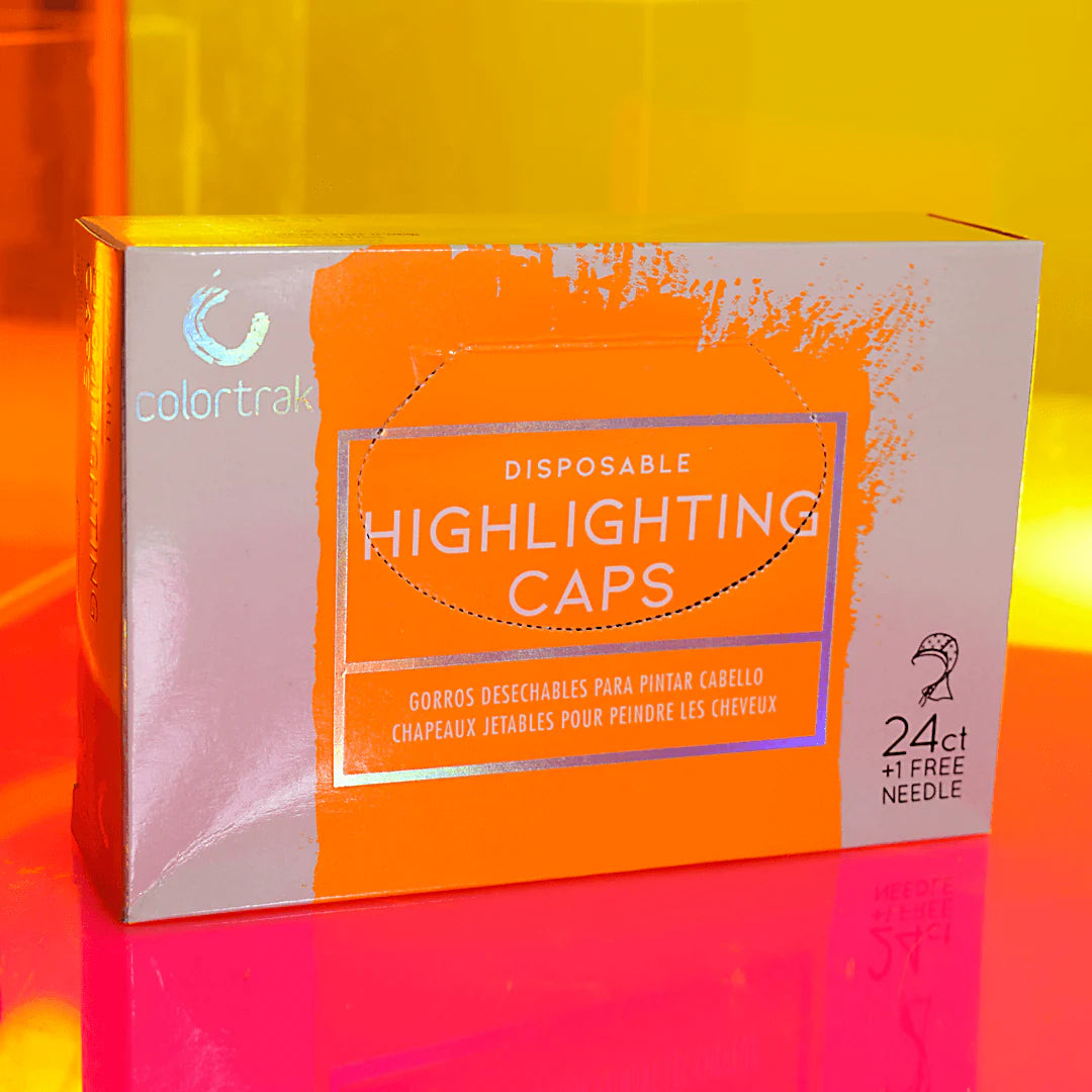 Colortrak Disposable Highlighting Caps, 24pc