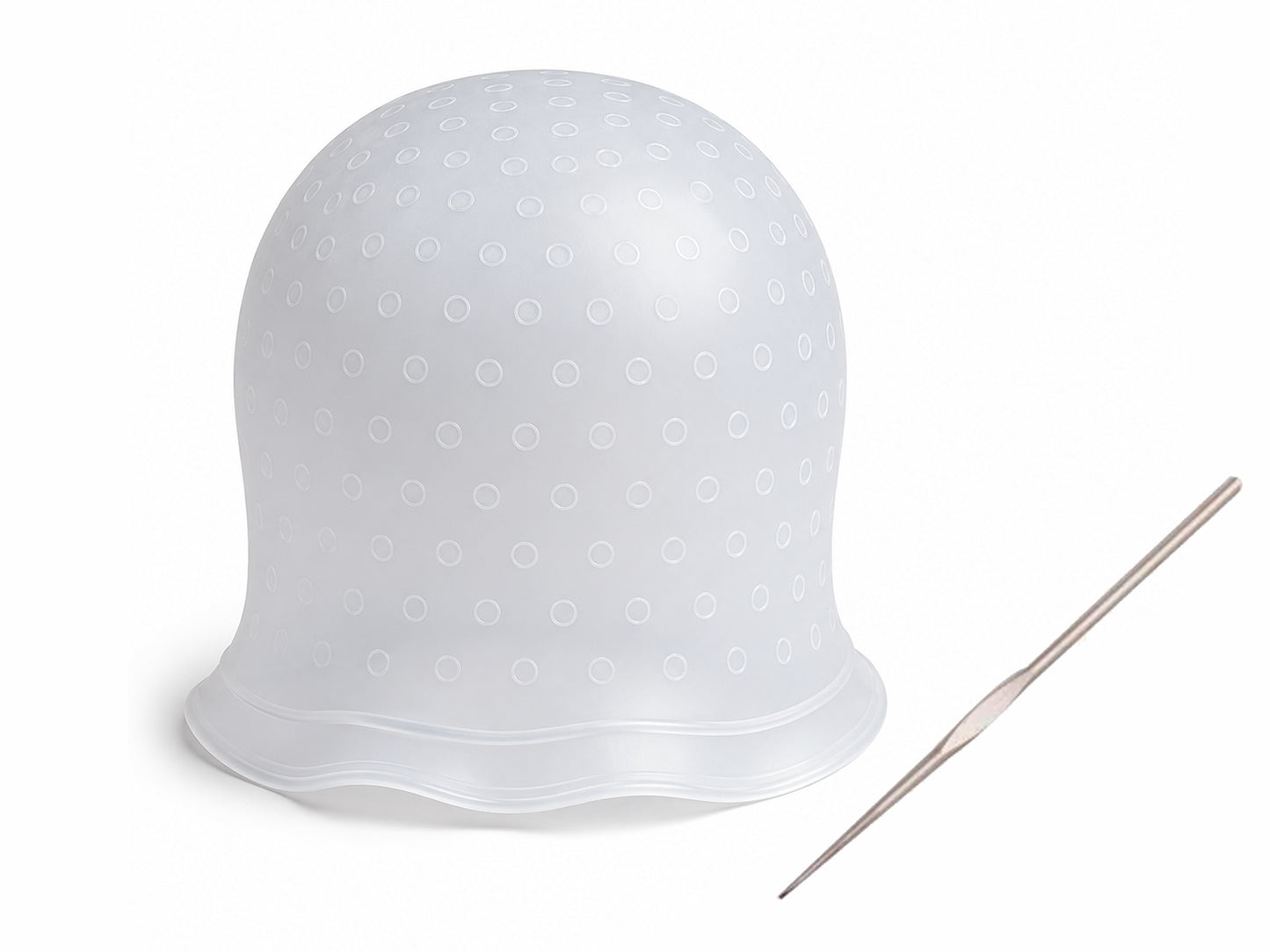 Silicone Highlighting/Tipping Cap w/needle