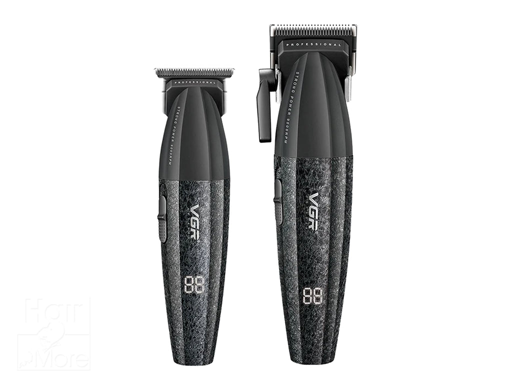 VGR Voyager Professional Hair Clipper & Trimmer Barber Combo