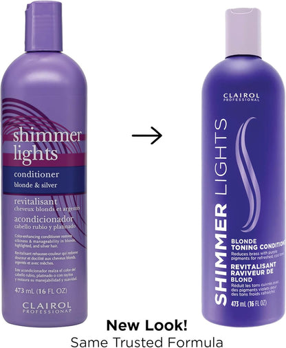 Clairol Shimmer Lights Purple Conditioner 473ml