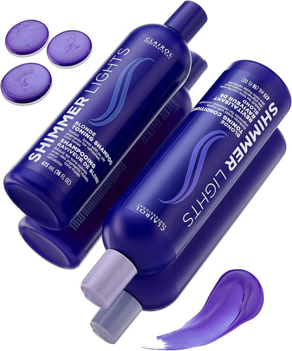 Clairol Shimmer Lights Purple Shampoo & Conditioner Combo