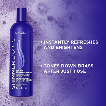 Clairol Shimmer Lights Purple Shampoo 473ml
