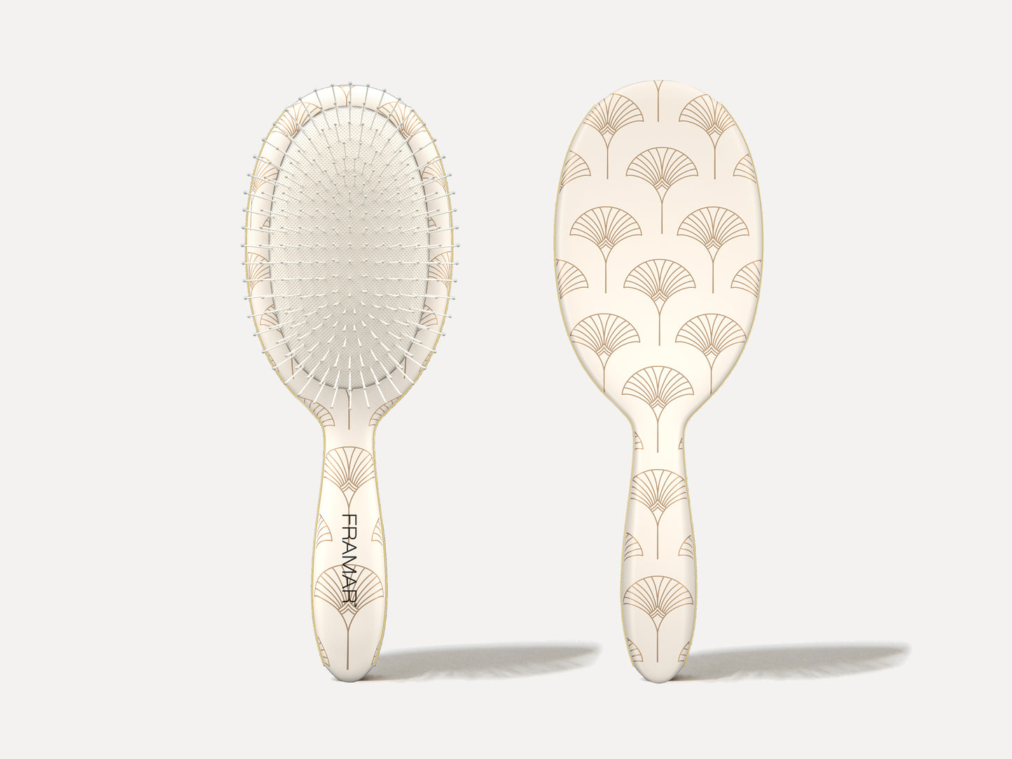 Framar Detangle Brush Limited Edition Cheers Haters - Prosecco Party Wet And Dry Hair Brush Great For Hair Extensions