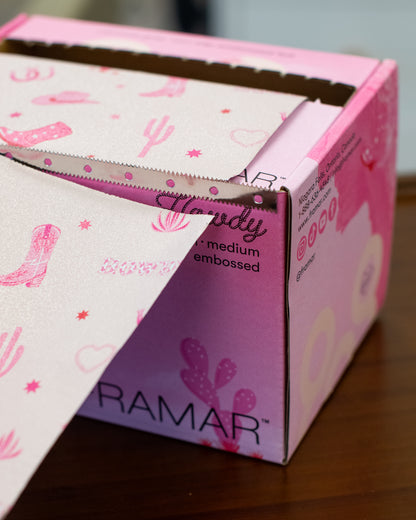 Framar Howdy Embossed Roll Foil 97.5m (320ft)
