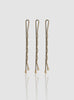 Fromm Style Artistry 50mm (2") Pro Matte Bobby Pins, 455g (approx 600 pins) - Blonde