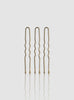 Fromm Style Artistry 45mm (1.75") Pro Matte Hair Pins, 300 Pack - Blonde
