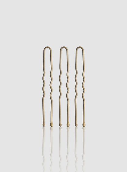 Fromm Style Artistry 45mm (1.75") Pro Matte Hair Pins, 300 Pack - Blonde