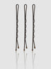 Fromm Style Artistry 63mm (2.5") Pro Matte Bobby Pins, 150 Pack - Brown/Bronze