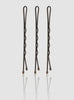 Fromm Style Artistry 63mm (2.5") Pro Matte Bobby Pins, 150 Pack - Brown/Bronze