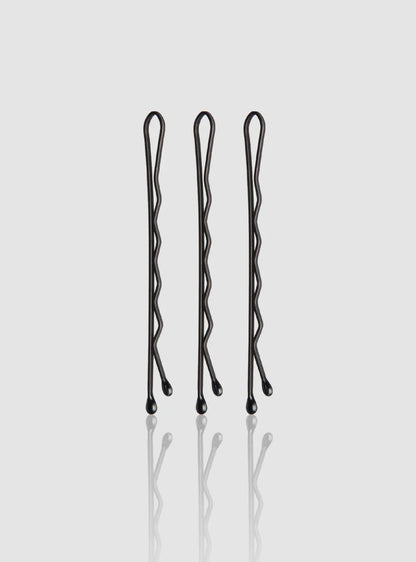 Fromm Style Artistry 50mm (2") Pro Matte Bobby Pins, 455g (approx 600 pins) - Black
