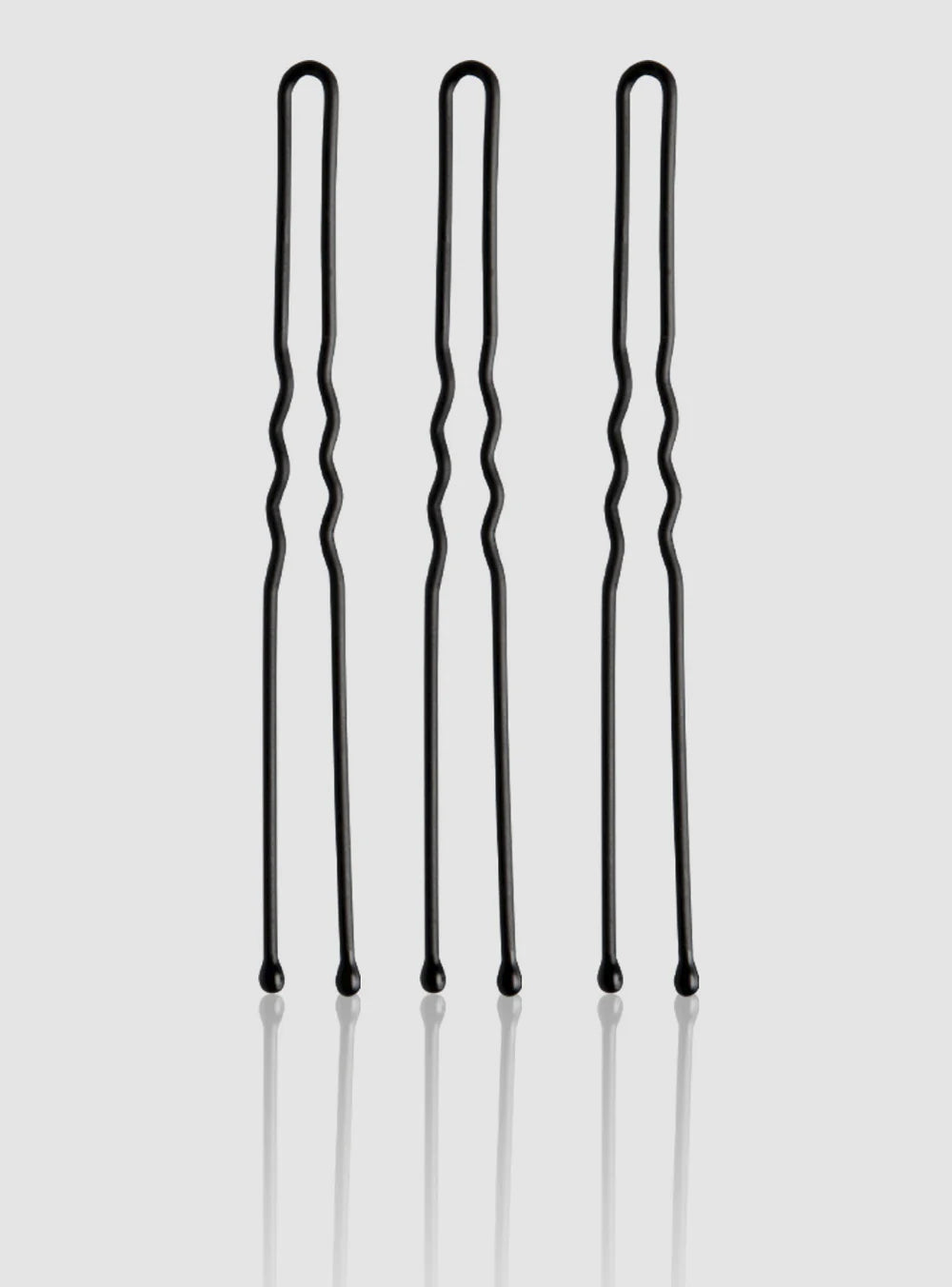 Fromm Style Artistry 76mm (2.75") Pro Matte Hair Pins, 150 Pack - Black