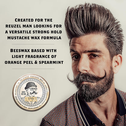 REUZEL "The Stache" Mustache Wax 28g