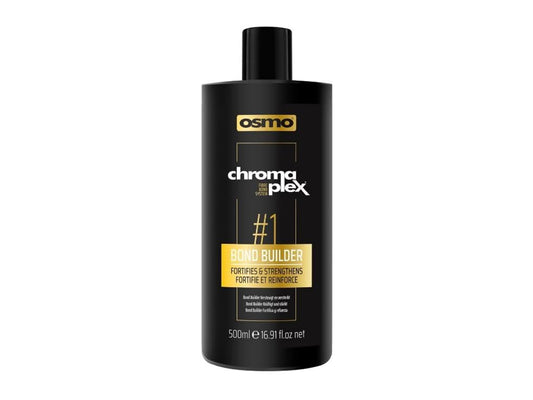 Osmo Chromaplex Step 1 Bond Builder, Osmo Chromaplex Step 1 Bond Building Treatment - Must Be Used With Chromaplex Step 2 Bond Sealer, Bond Builder - Add To Colour/Bleach/Perm/Straightening Solutions To Fortify Disulfide Bonds  During Chemical Treatments, Osmo Professional Use In Salon Treatments, Osmo Haircare NZ, Professional Salon Supplies NZ, Hair Products Online NZ