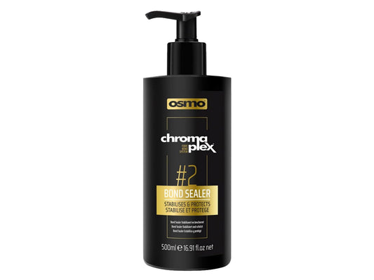 Osmo Chromaplex Step 2 Bond Sealer, Osmo Chromaplex Step 2 Bond Building Treatment - Must Be Used With Chromaplex Step 1 Bond Builder, Secure Disulfide Bonds In Hair Created With Chromaplex Step 1 During Chemical Treatments, Osmo Professional Use In Salon Treatments, Osmo Haircare NZ, Professional Salon Supplies NZ, Hair Products Online NZ