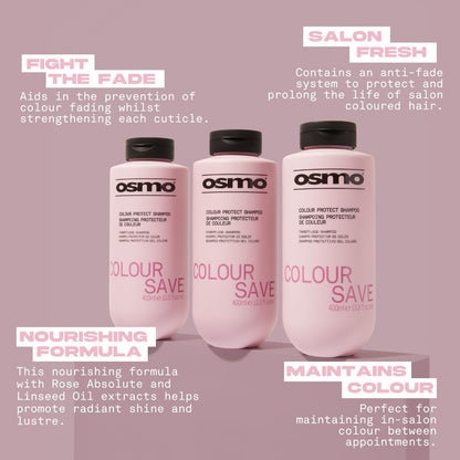 Osmo Colour Save Colour Protect Shampoo 400ml