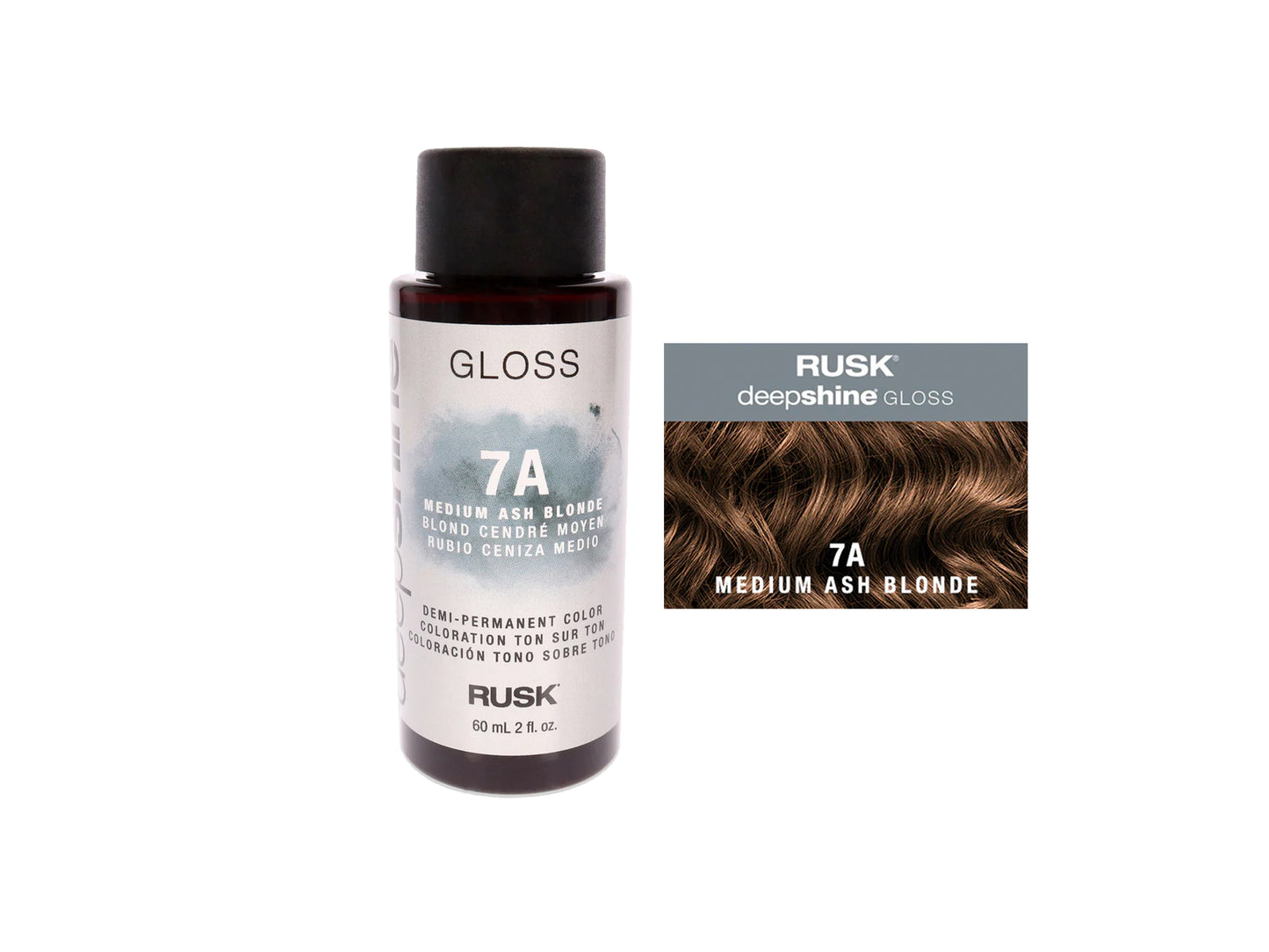 Rusk Deepshine Gloss Demi-Permanent Colour 60ml