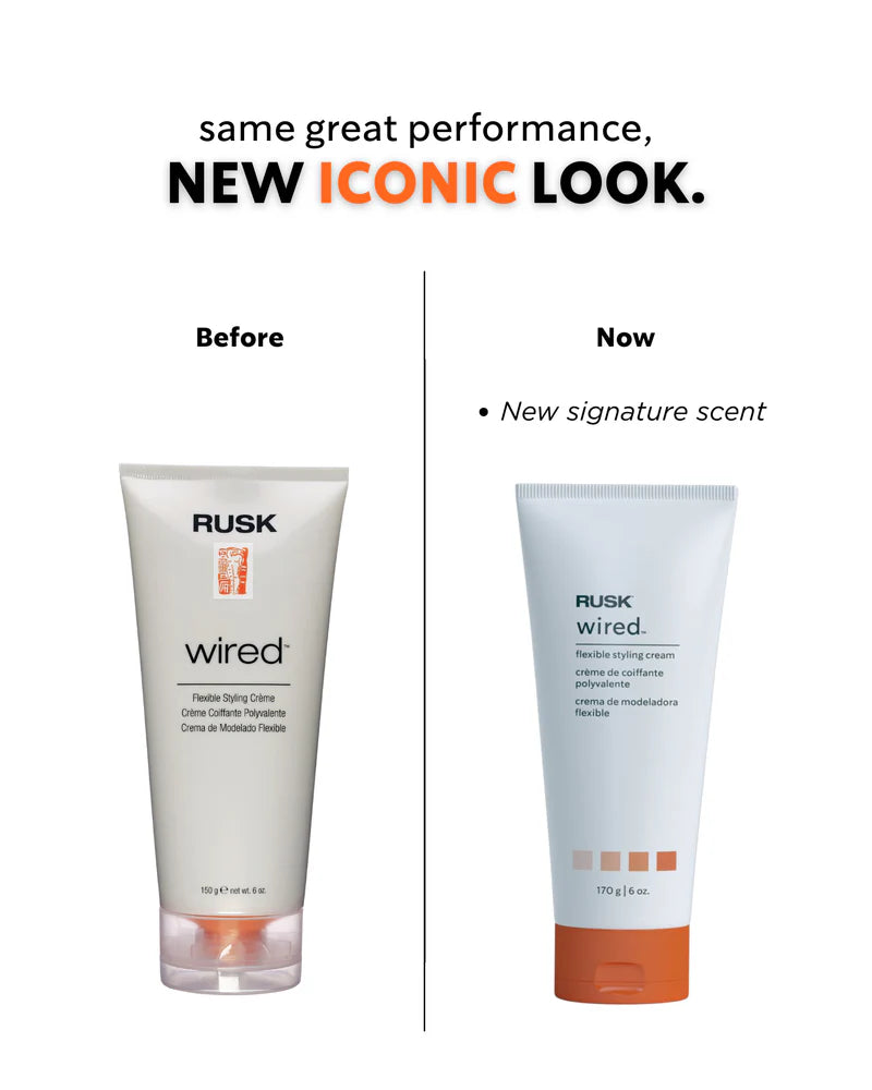 Rusk Designer Collection 'wired' Flexible Styling Creme 170g