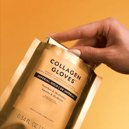 Voesh Collagen Gloves Imperial Gold, 1 Pair