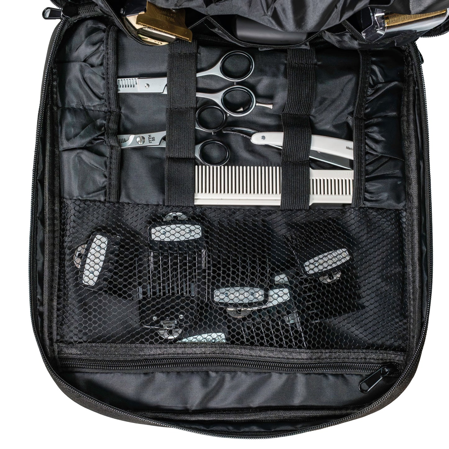 WAHL Barber Backpack, Black w/Yellow Logo