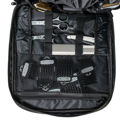 WAHL Barber Backpack, Black w/Yellow Logo